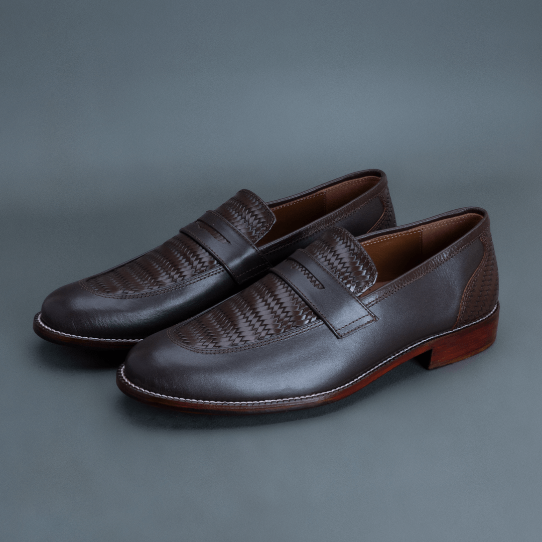 Alpha Penny Loafer – Brown - Image 2