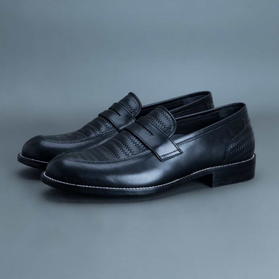 Alpha Penny Loafer – Black - Image 2