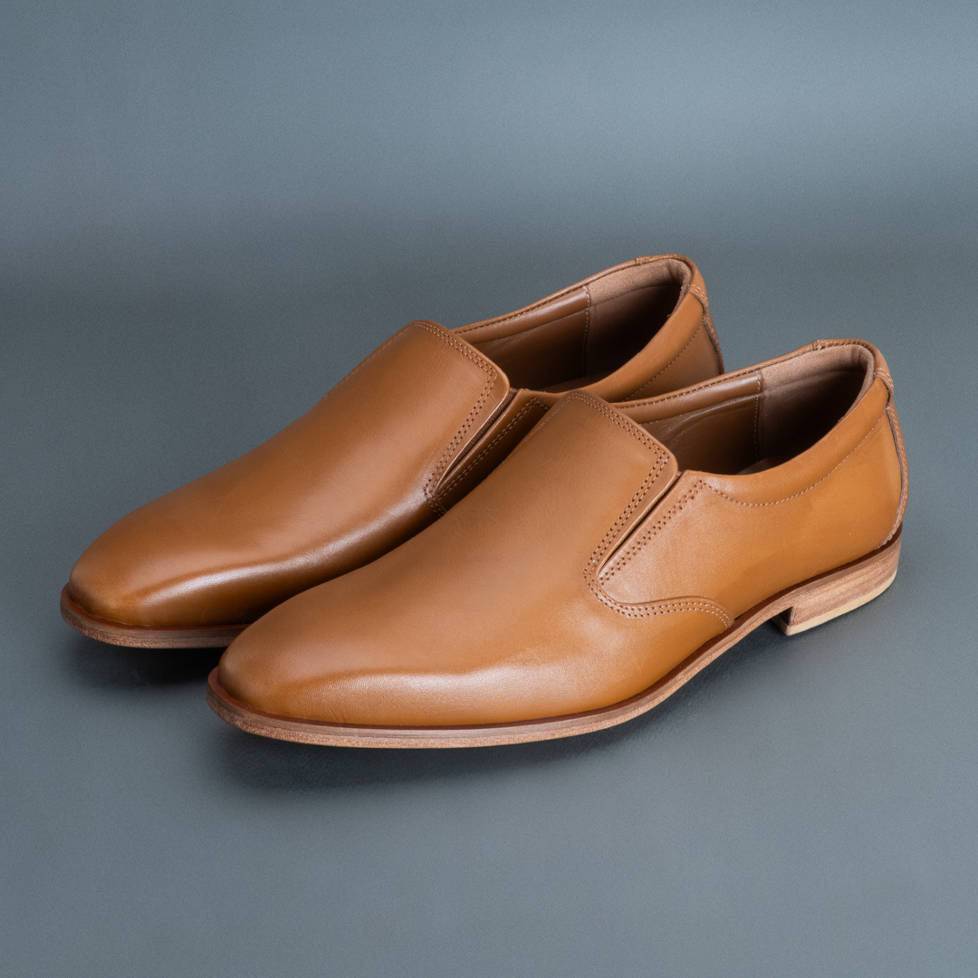 Cub Slip-on Loafer – Light Tan - Image 2