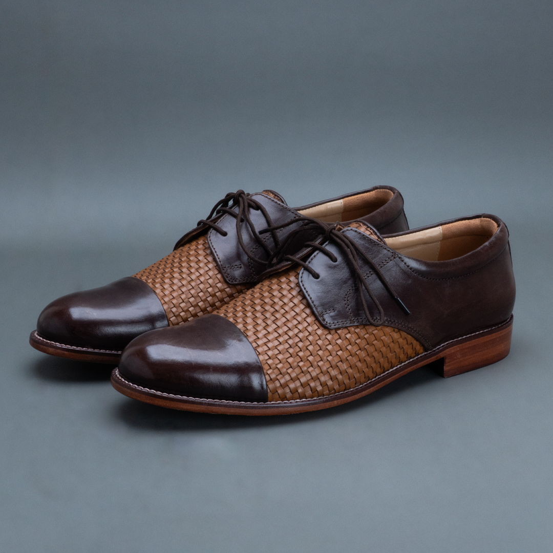 Apex Derby – Brown & Tan - Image 2