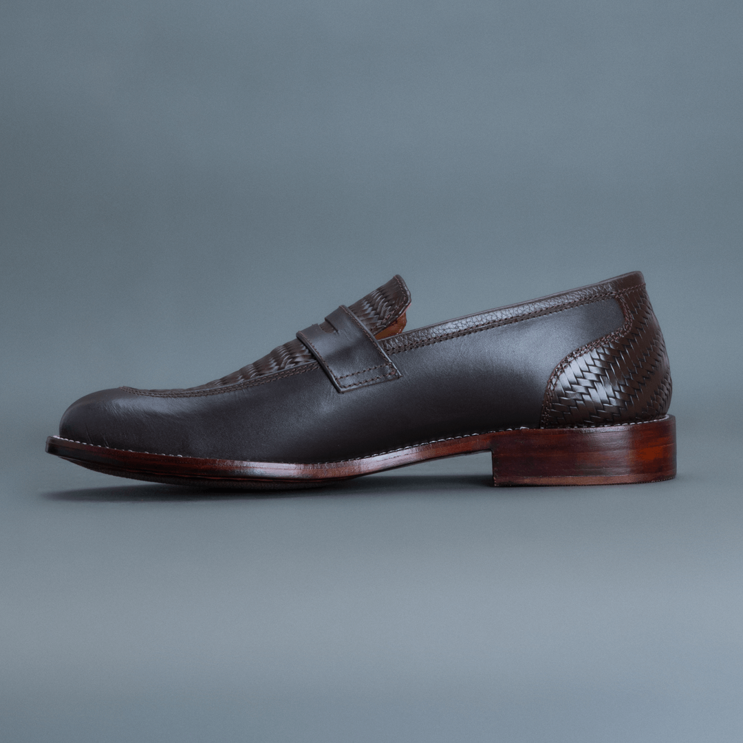 Alpha Penny Loafer – Brown - Image 4