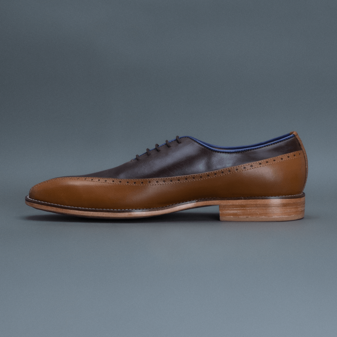Alpha Oxford – Tan & Brown - Image 4