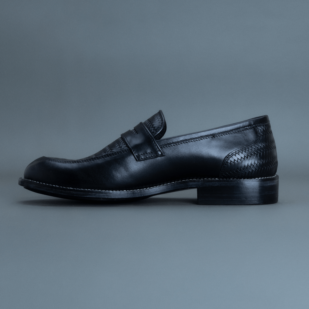 Alpha Penny Loafer – Black - Image 4