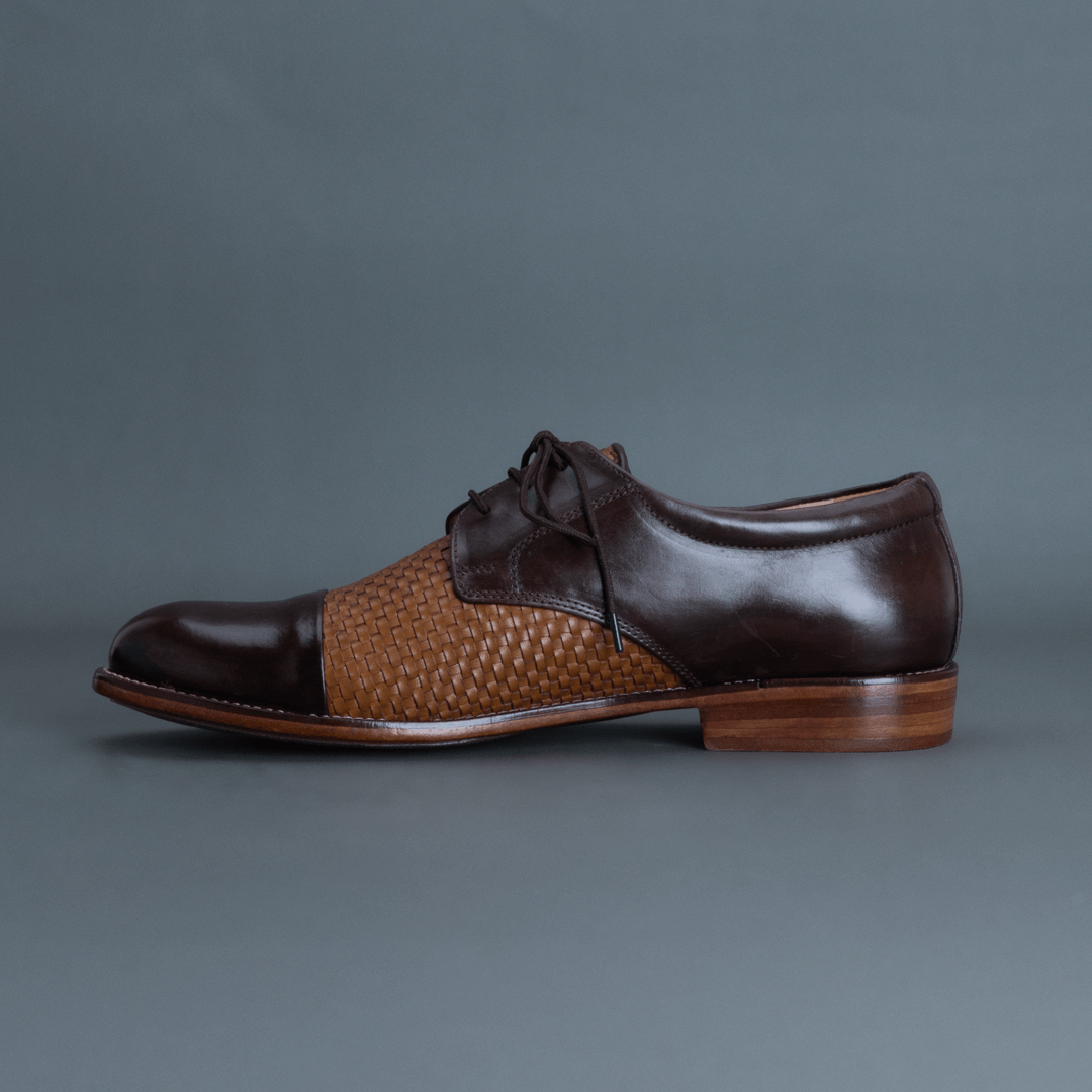 Apex Derby – Brown & Tan - Image 4