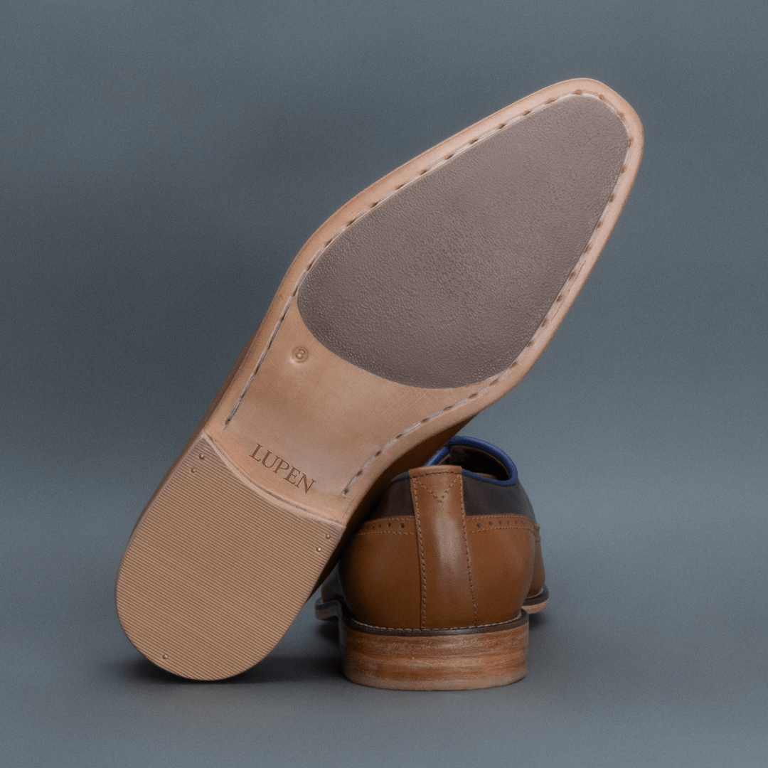 Alpha Oxford – Tan & Brown - Image 5