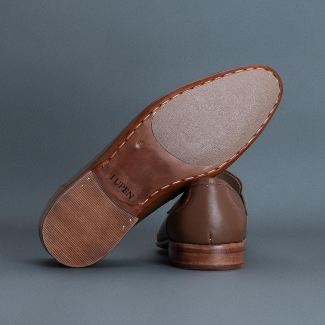 Cub Horsebit Loafer – Dark Tan - Image 5