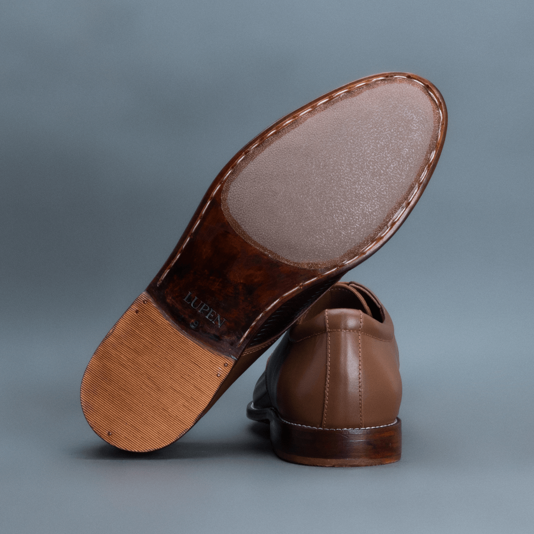 Alpha Derby – Brown & Dark Tan - Image 5