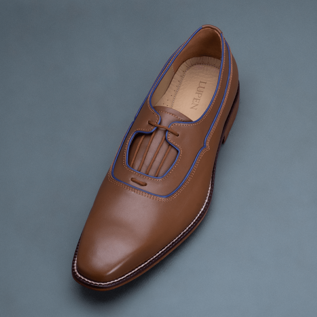 Apex Hybrid Oxford – Dark Tan - Image 3
