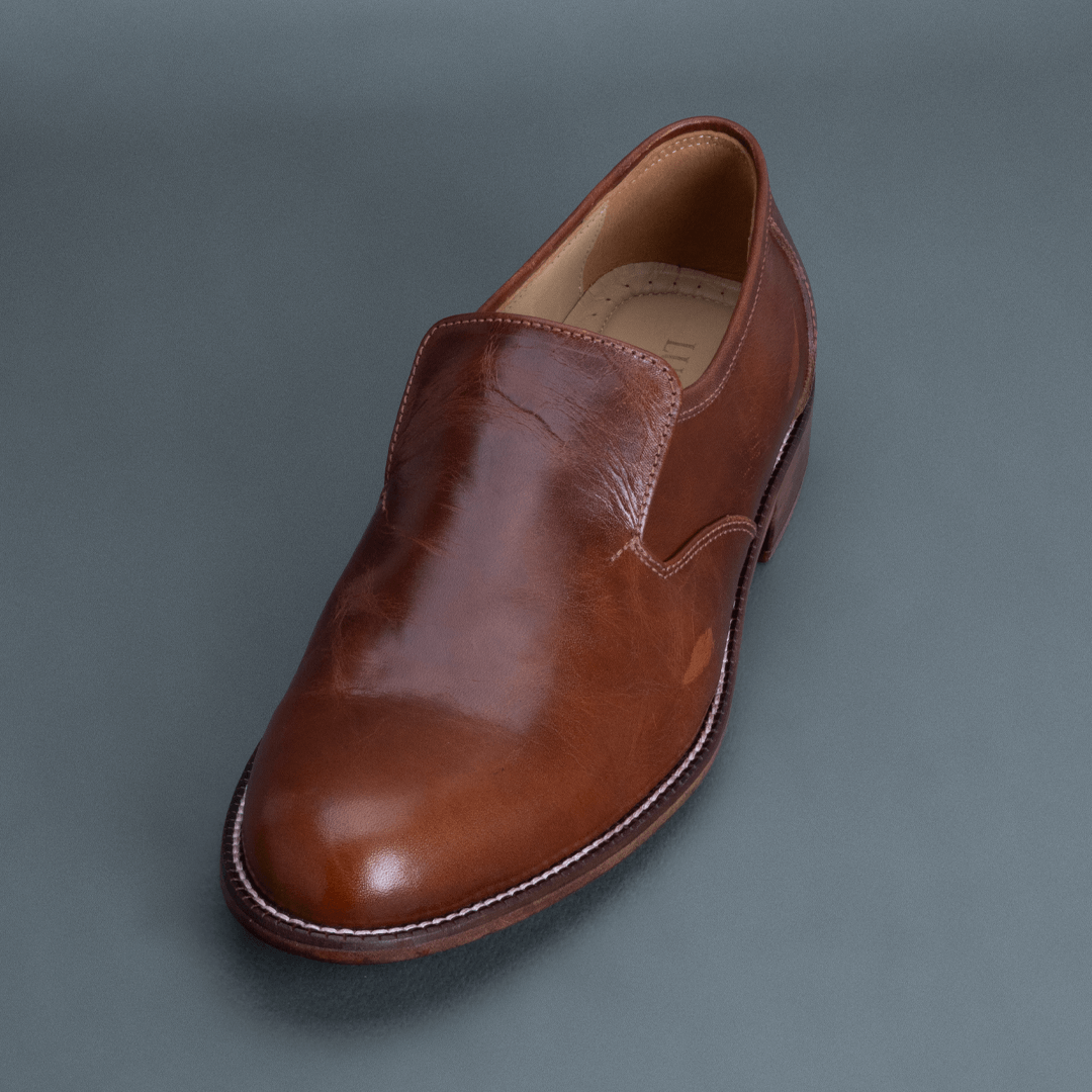 Cub Slip-on Loafer – Dark Tan - Image 3