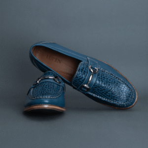 Fang Horsebit Loafer – Blue