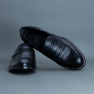 Alpha Penny Loafer – Black