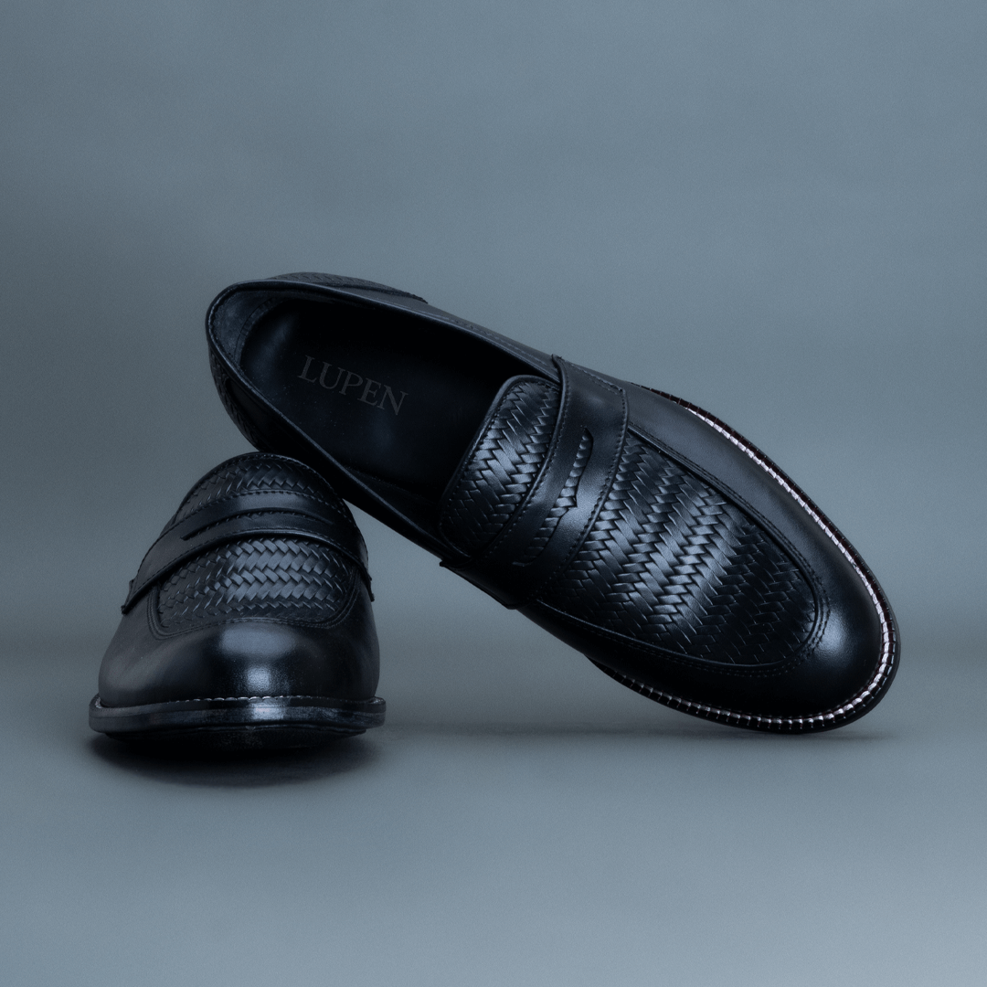 Alpha Penny Loafer – Black