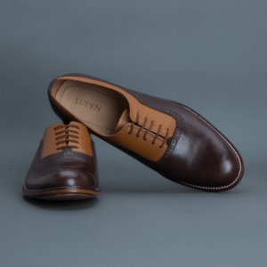 Alpha Oxford – Tan & Brown
