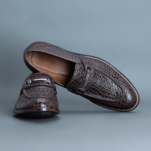 Fang Horsebit Loafer – Brown