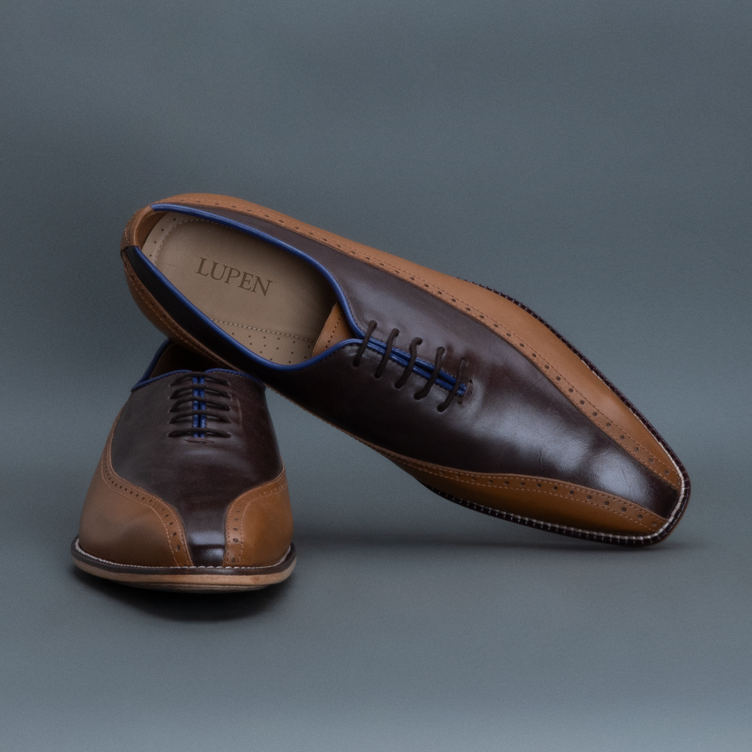 Alpha Oxford – Tan & Brown