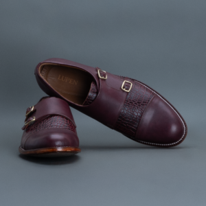 Alpha Double Strap Monk – Maroon