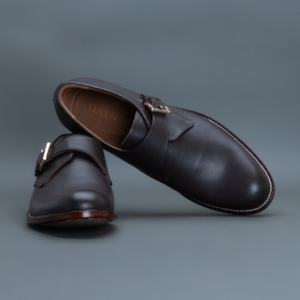 Alpha Single Strap Monk – Brown