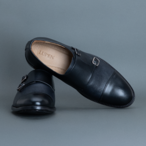 Alpha Double Strap Monk – Black