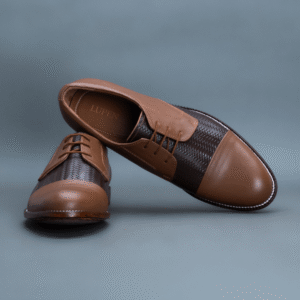 Alpha Derby – Brown & Dark Tan