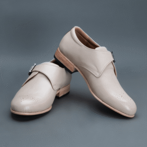 Alpha Single Strap Monk – Beige